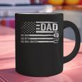 Dad The Man The Myth The Grill Master USA Flag Father's Day Graphic Print Coffee Mug