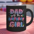 Dad And Mom Of The Birthday Girl Party Decor Family Matching Graphic Print Coffee Mug