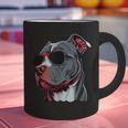 Dad Mom Cool Dog Sunglasses Pitbull Graphic Print Coffee Mug Dad Mom Cool Dog Sunglasses Pitbull Graphic Print Coffee Mug