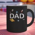 Dad Outer Space Birthday Party Family Boys Girls Graphic Print Coffee Mug Dad Outer Space Birthday Party Family Boys Girls Graphic Print Coffee Mug
