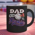 Dad Rookie Of Year 1st Birthday Baseball Theme Matching Graphic Print Coffee Mug