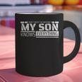 Dad Shirt From Son Men Fathers Day Dad Graphic Print Coffee Mug