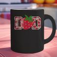 Dad Strawberry Birthday Graphic Print Coffee Mug