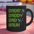 Dada Daddy Dad Bruh Father's Day Game Pixel Graphic Print Coffee Mug