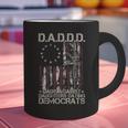 Daddd Gun Dads Against Daughters Dating Democrats On Back Graphic Print Coffee Mug