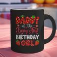 Daddy Of The Berry First Birthday Of Girl Strawberry Graphic Print Coffee Mug