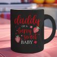 Daddy Of A Berry Sweet One Strawberry Baby First Birthday Graphic Print Coffee Mug