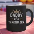 Daddy Dad Of A Threenager 3rd Birthday Graphic Print Coffee Mug Daddy Dad Of A Threenager 3rd Birthday Graphic Print Coffee Mug