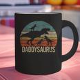 Daddy Dinosaur Daddysaurus 3 Three Kids Xmas Graphic Print Coffee Mug