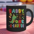 Daddy Of The One-A-Saurus 1St Birthday Boy Dinosaur Graphic Print Coffee Mug