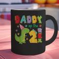 Daddy Of The Two Rex 2Nd Birthday Boy Dinosaur T-Rex Graphic Print Coffee Mug