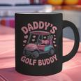 Daddy's Golf Buddy Cute Family Golfer Sport Fan Tee Matching Graphic Print Coffee Mug