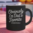 Dads Favorite Son Daughter I'm Dad's Favorite Graphic Print Coffee Mug