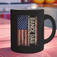 Dance Dad US American Flag Shirt Dancer Dancing Father Men Graphic Print Coffee Mug