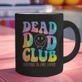 Dead Dad Club Surviving On Dark Humor Hippie Graphic Print Coffee Mug