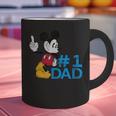 Disney Mickey Mouse Father's Day 1 Dad Graphic Print Coffee Mug