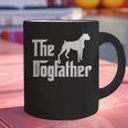 The DogfatherShirt Boxer Dog Lover Shirt For Men Dad Graphic Print Coffee Mug