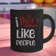 I Don't Like People Introvert Small Graphic Print Coffee Mug I Don't Like People Introvert Small Graphic Print Coffee Mug