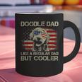 Doodle Dad Goldendoodle Regular Dad But Cooler American Flag Graphic Print Coffee Mug