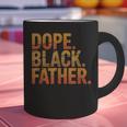 Dope Father African Pride Dad Papa Daddy Fathers Day Graphic Print Coffee Mug