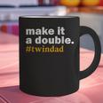 Make It a Double Twin Parent New Dad Graphic Print Coffee Mug