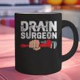 Drain Surgeon Plumber Job Professional Dad Men Graphic Print Coffee Mug