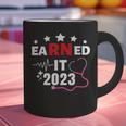 Earned It 2023 For Nurse Graduation Or RN LPN Class Of 2023 Graphic Print Coffee Mug