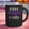 Every Memory Counts Alzheimer's Awareness Dementia Graphic Print Coffee Mug