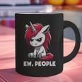 Ew People Unicorn Sarcastic Humor Introvert Graphic Print Coffee Mug Ew People Unicorn Sarcastic Humor Introvert Graphic Print Coffee Mug