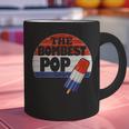 Fathers Day Shirt Cool Dad Bombest Pop Retro 80s Dad Graphic Print Coffee Mug