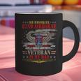My Favorite 82nd Airborne Is My Dad Veteran Father's Day Graphic Print Coffee Mug