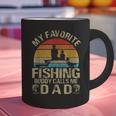 My Favorite Fishing Buddy Calls Me Dad Graphic Print Coffee Mug