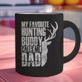 My Favorite Hunting Buddy Calls Me Dad Deer Animal Hunter Graphic Print Coffee Mug