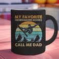 My Favorite Snowboarding Buddies Call Me Dad Snowboarder Graphic Print Coffee Mug