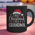 First Christmas As A Grandma Holiday New Grandmother Memory Graphic Print Coffee Mug