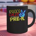 First Day Of School Shirt Peace Out Pre-K Graduation Kids So Graphic Print Coffee Mug