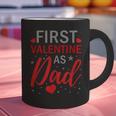 My First Valentine As Dad 2025 For a Proud New Father Graphic Print Coffee Mug My First Valentine As Dad 2025 For a Proud New Father Graphic Print Coffee Mug