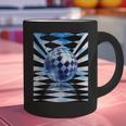 Frutiger Aero Aesthetic Tech Checkered Room Orb Sky Graphic Print Coffee Mug Frutiger Aero Aesthetic Tech Checkered Room Orb Sky Graphic Print Coffee Mug