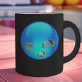 Frutiger Aero Aesthetic Tech Orb Fishes Graphic Print Coffee Mug