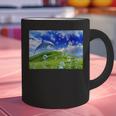 Frutiger Aero Dolphin Meadow Aesthetic Y2k 2000s Ironic Graphic Print Coffee Mug Frutiger Aero Dolphin Meadow Aesthetic Y2k 2000s Ironic Graphic Print Coffee Mug