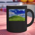 Frutiger Aero Meadow Aesthetic Y2k 2000s Ironic Nostalgic Graphic Print Coffee Mug