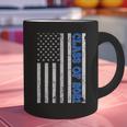 Funny Class Of 2021 American Flag Senior Graduation Graphic Print Coffee Mug