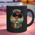 Future HBCU Grad Graduate Afro Girl College Graduation Graphic Print Coffee Mug