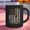 Girl Dad Father's Day Dad Daughter Dad Of Girls Outnumbered Graphic Print Coffee Mug