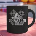 Go-Kart Dad Shirt Kart Racing Go-Cart Karting For Daddy Graphic Print Coffee Mug