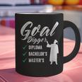 Goal Digger Diploma Master s Bachelor s Master Graduation Graphic Print Coffee Mug