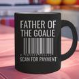 Goalie Dad Shirt Hockey Dad Shirt Hockey Goalie Graphic Print Coffee Mug