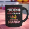 Goodbye 7th Grade Graduation To 8th Grade Hello Summer Graphic Print Coffee Mug