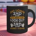 Grade So Long Second Grade It's Been Fun Graduation 2019 Graphic Print Coffee Mug