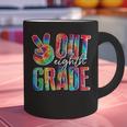 Graduation Peace Sign Out Eighth Grade Tie Dye Hippie Graphic Print Coffee Mug
